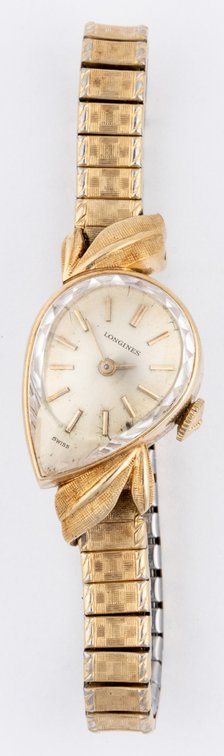 Longines, ladies' manual wind in 14K