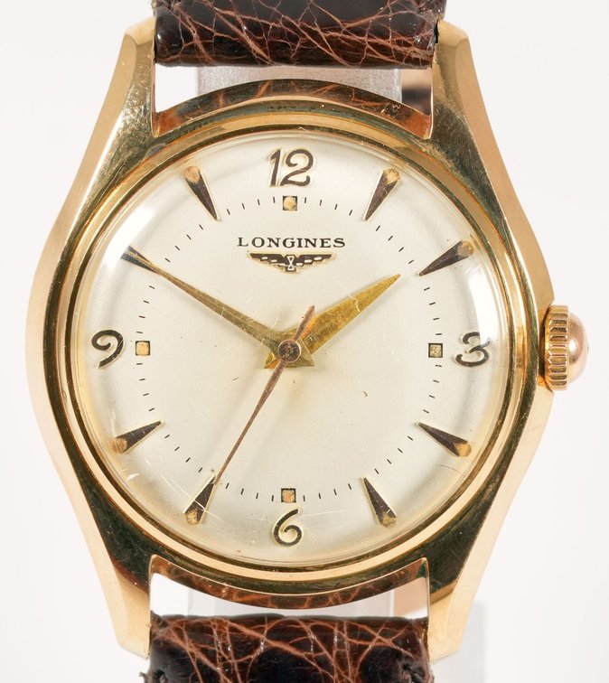 Longines manual wind in 18K