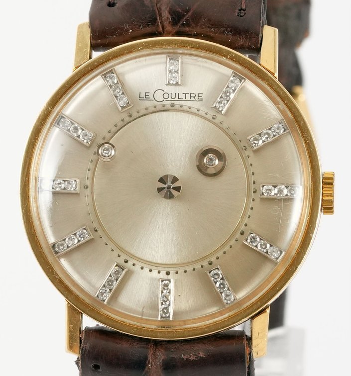 LeCoultre mystery dial in 14K