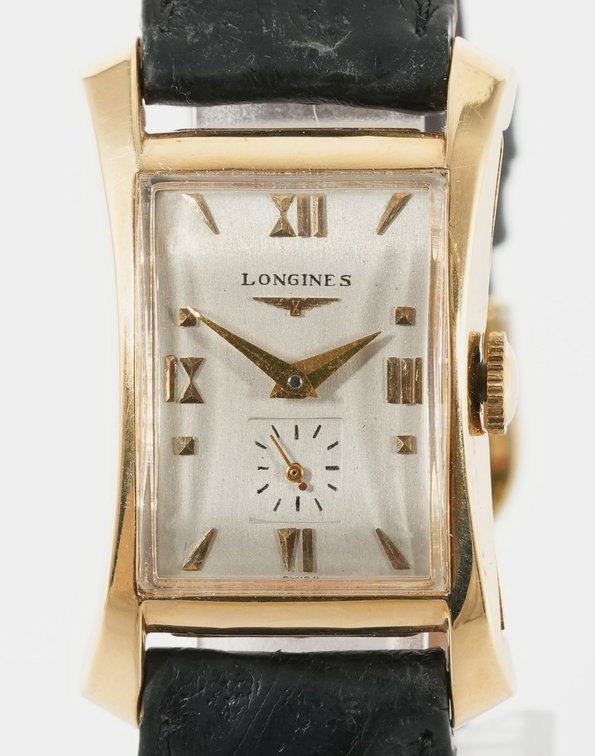 Longines, manual wind in 14K