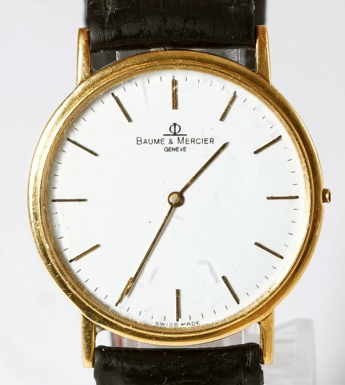 Baume & Mercier, quartz in 14K