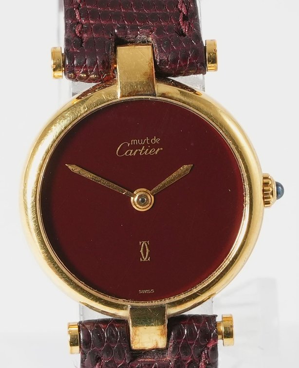 Ladies' Cartier, Must de Cartier, round quartz