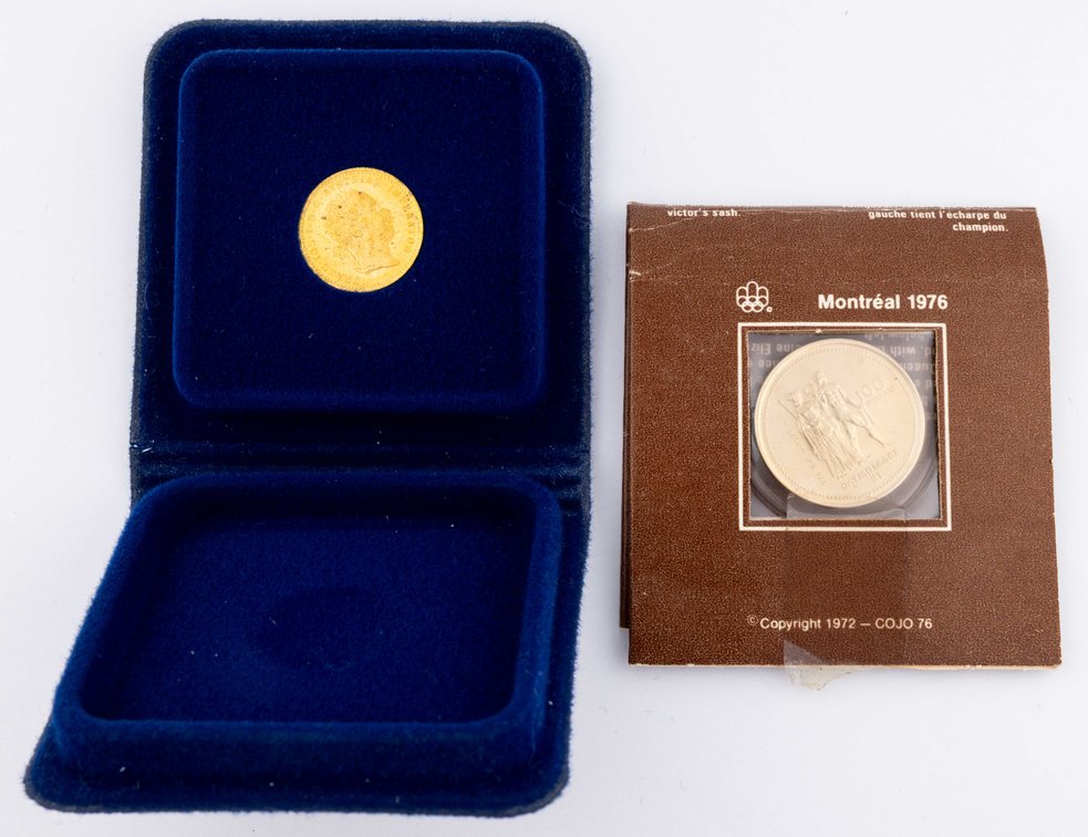 World coin lot (2) Gold issues
