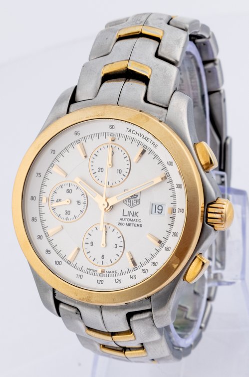 Tag Heuer Link chronograph, automatic w/B&P