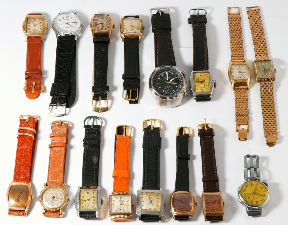 WW lot (16) Swiss, American & Japanese mechanical models, eleven run