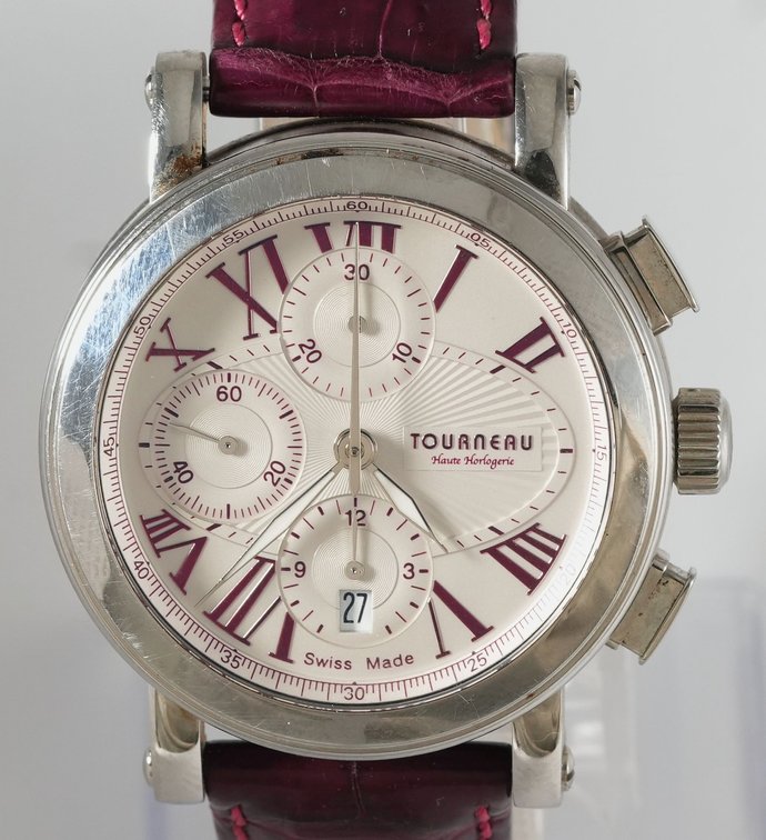 Tourneau Haute Horlogerie chronograph, automatic