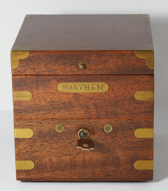 Waltham, 8-day lever marine chronometer