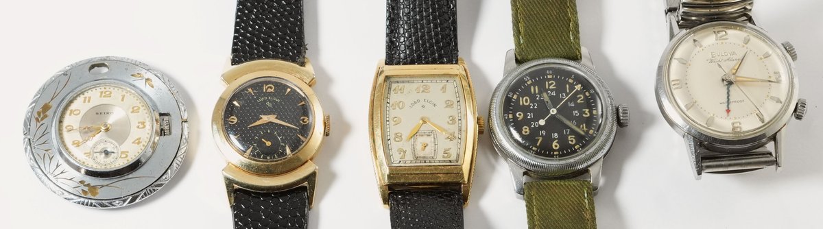 WW lot (5) Assorted American & Japanese mechanical models, all run