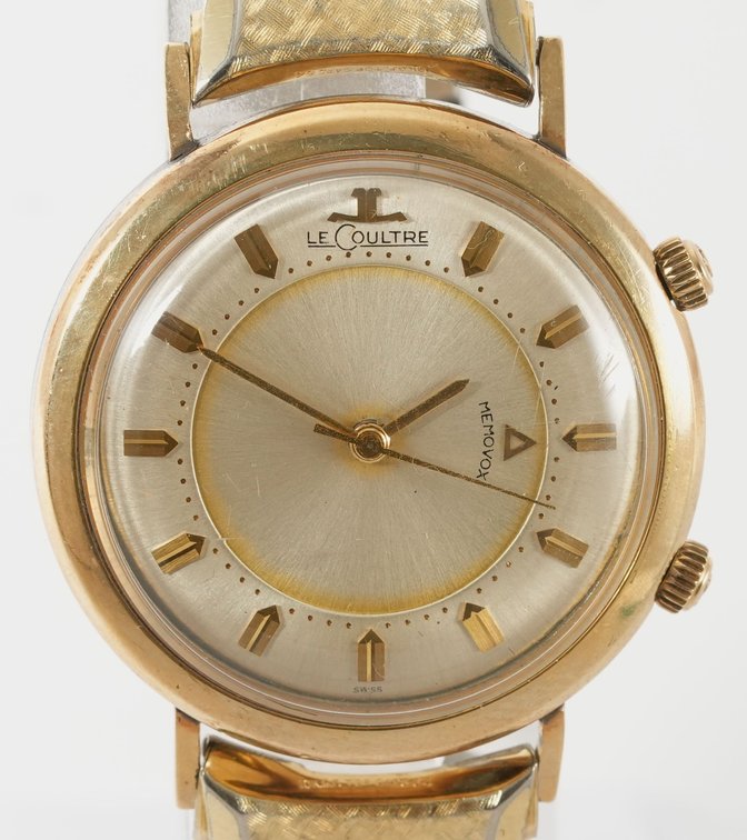 LeCoultre Memovox alarm, manual wind