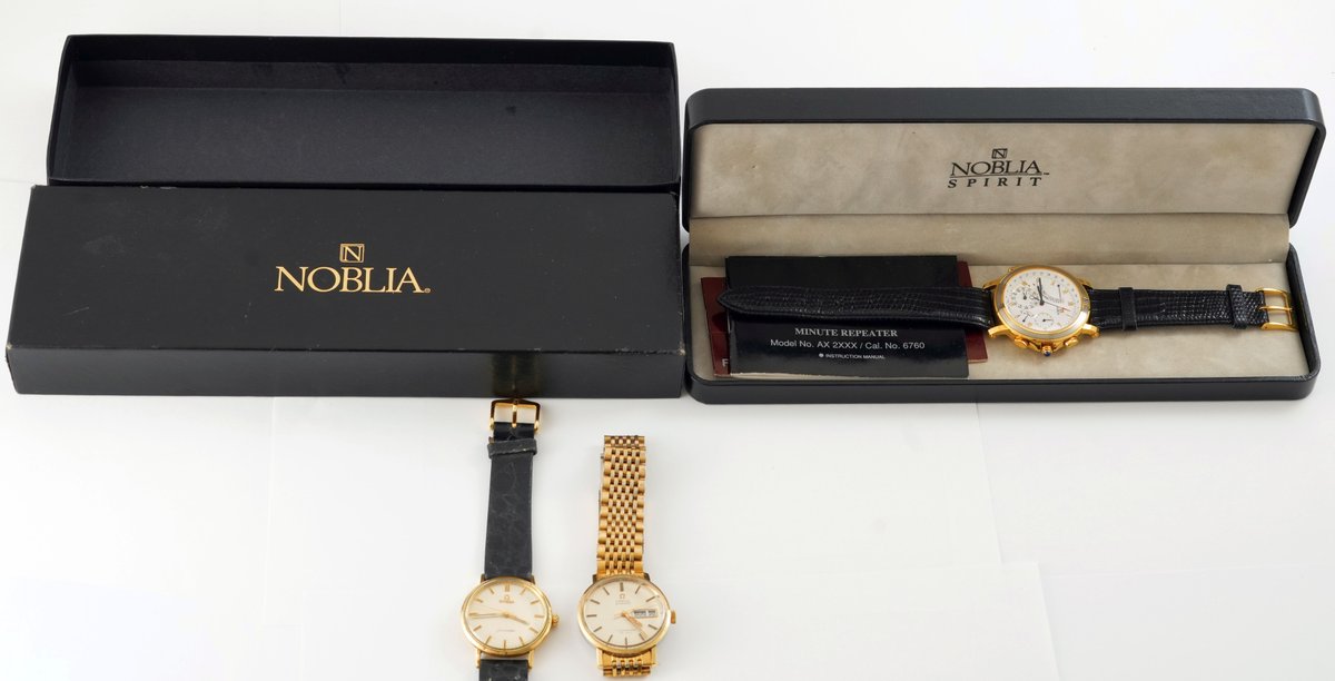WW lot (3) Swiss & Japanese mechanical and quartz models, two run