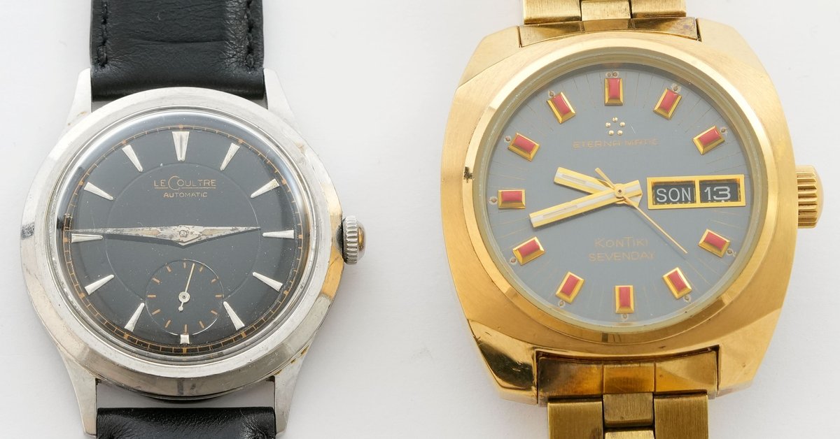 WW lot (2) Swiss automatic models, both run