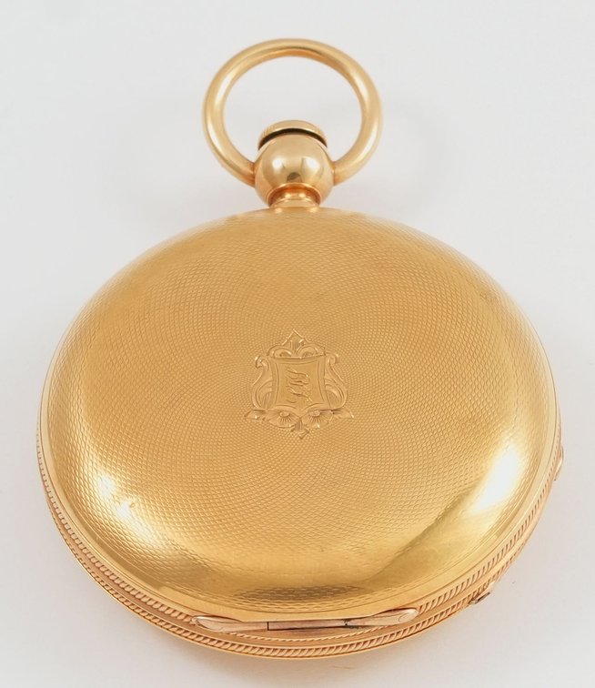 Borel & Courvoisier, pendant watch, 44mm, 18K HC