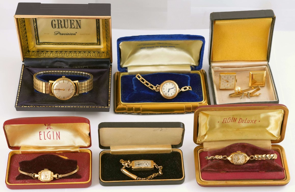 WW lot (6) American & Swiss models, three run