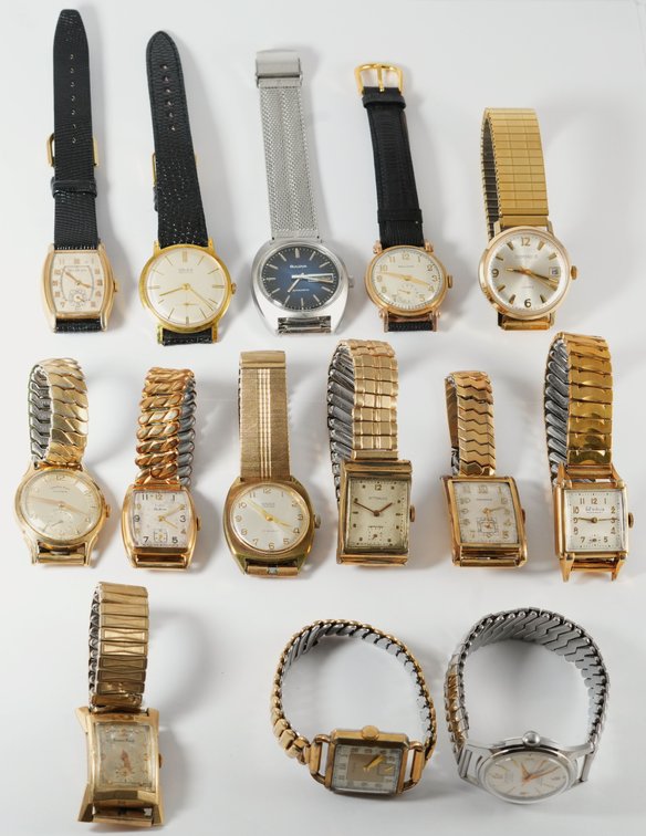 WW lot (14) Swiss & American mechanical models, twelve run