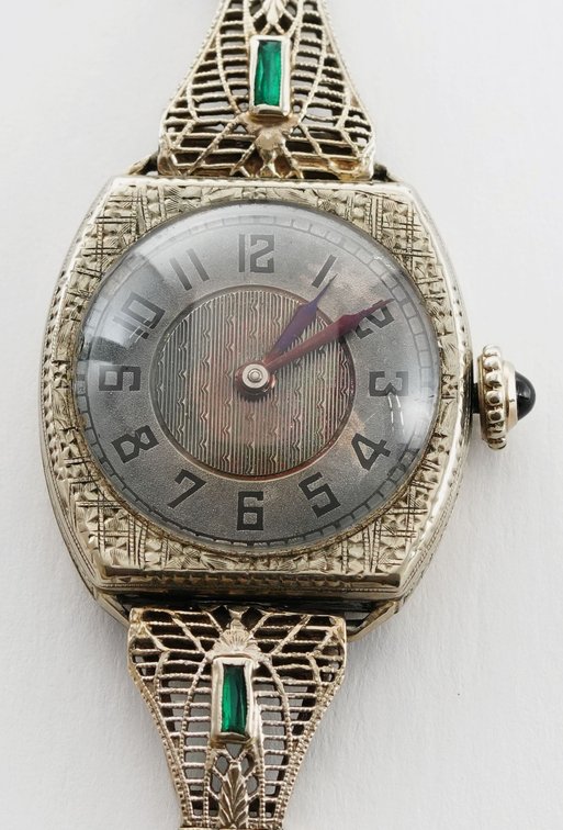 Lady's Allsopp & Allsopp cocktail watch with 14K bracelet