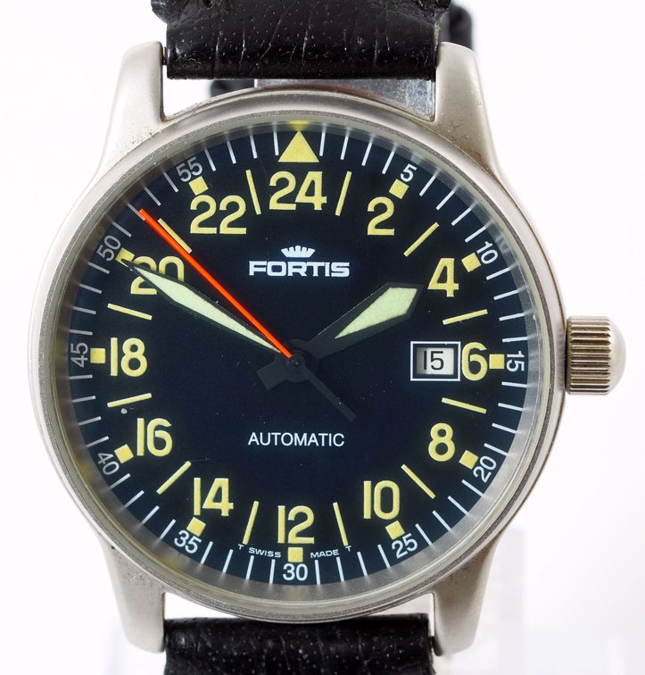 Fortis Flieger, 24-hour automatic pilot's watch