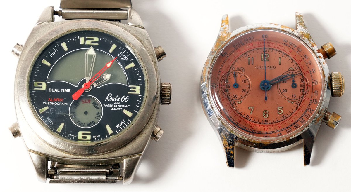 WW lot (2) Swiss & Japanese models, one runs