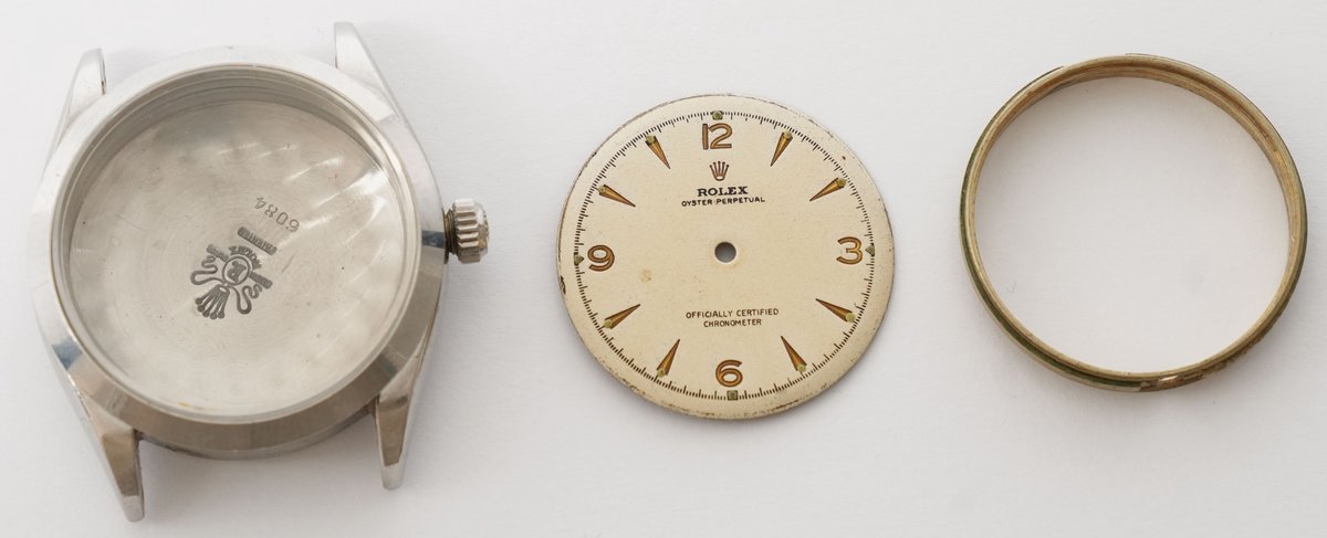 Rolex Oyster Perpetual, parts for ref 6294 (no mvt)