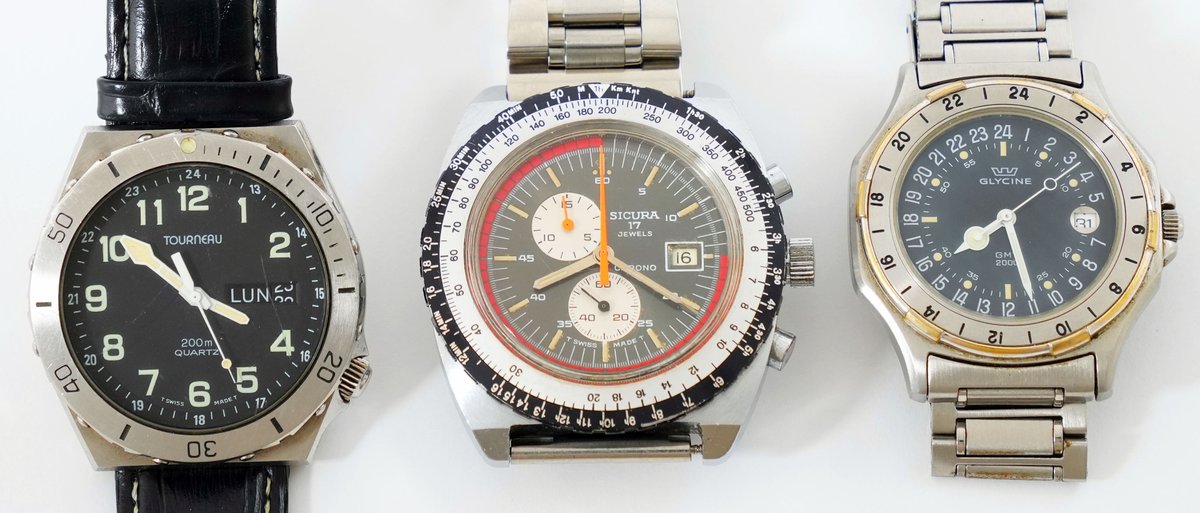 WW lot (3) Swiss models, all run