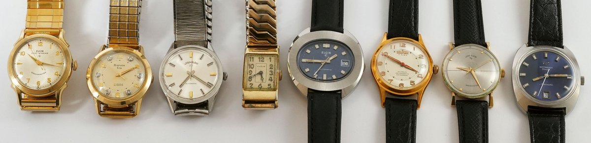WW lot (8) Swiss & American mechanical models, all run