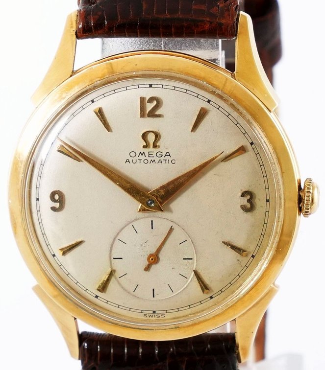 Omega bumper automatic in 14K