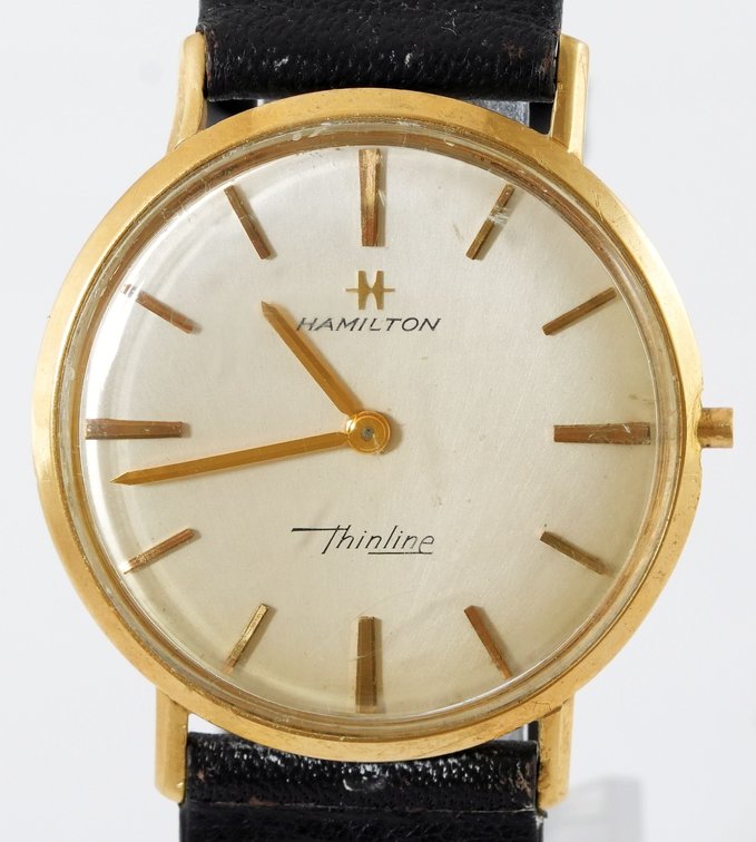 Hamilton Thinline in 14K