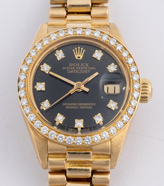 Lady's Rolex Oyster Perpetual "President" Datejust, ref 6917