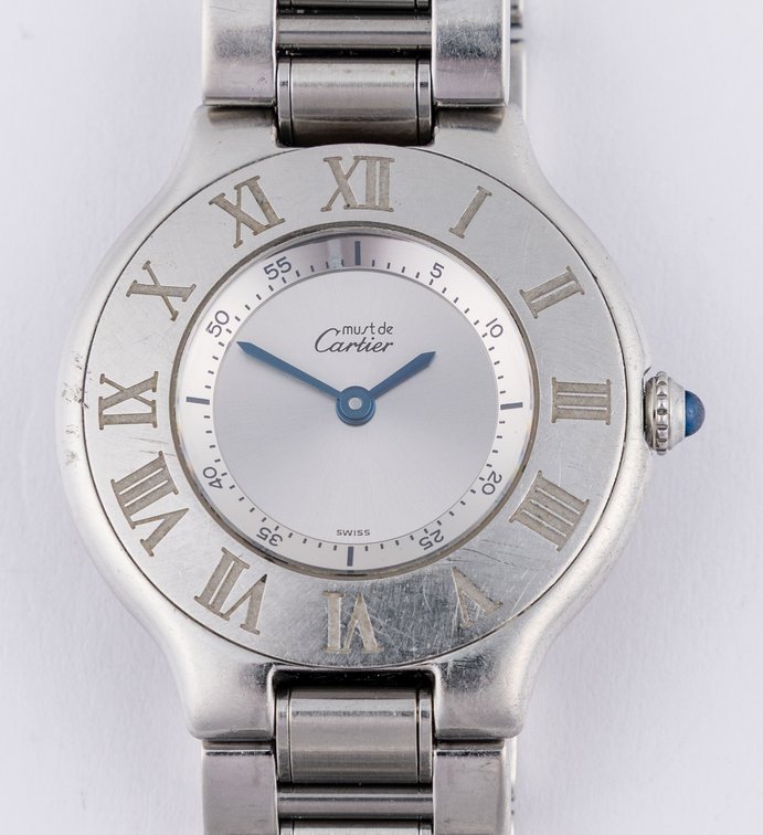 Lady's Must de Cartier 21, ref 1330, quartz