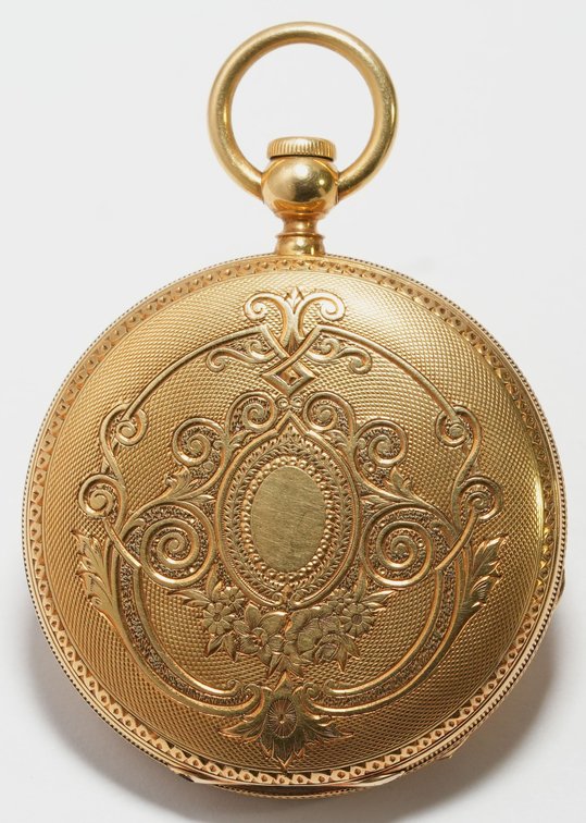 Waltham, pendant watch, 10S, 18K HC w/beautiful detail