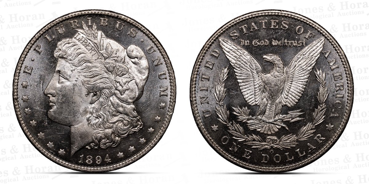 US Morgan Dollar, 1894-O, PCGS MS62