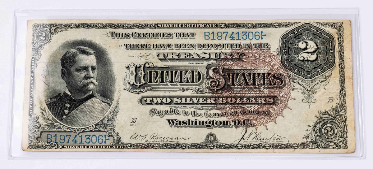 US $2 Silver Certificate, series of 1886 (FR# 244)