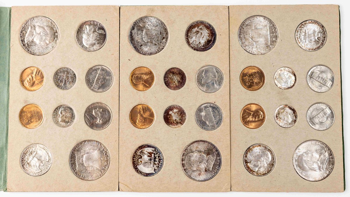 US Double Mint Set, 1953 in original packaging