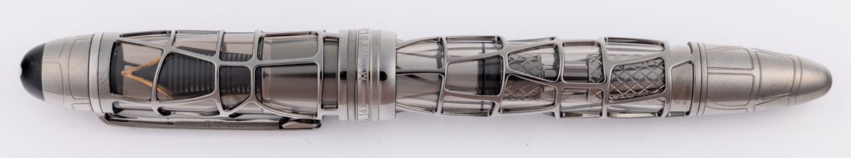 Mont Blanc Meisterstück No. 149, 90 Years Skeleton LE fountain pen, ref 111849