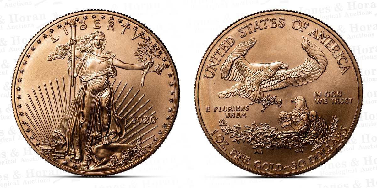 US American Gold Eagle, 2020, one ounce