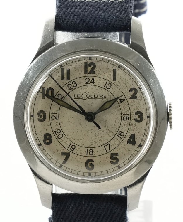 LeCoultre, manual wind in stainless steel