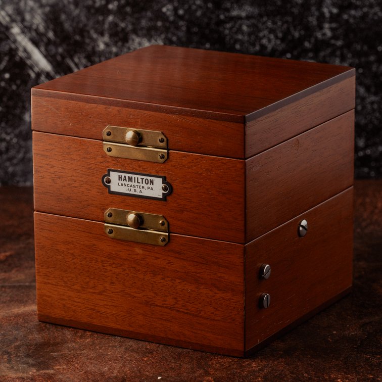 Hamilton, 36S, 21J, lever marine chronometer