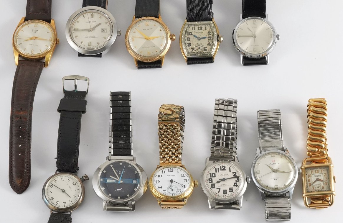 WW lot (11) Assorted Swiss, American & German mechanical models, all run
