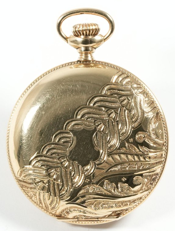 Elgin, pendant watch, 6S, 14K HC