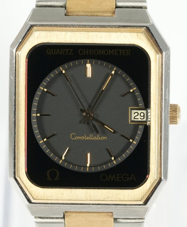Omega Constellation Quartz Chronometer, ref 198.0119 w/B&P
