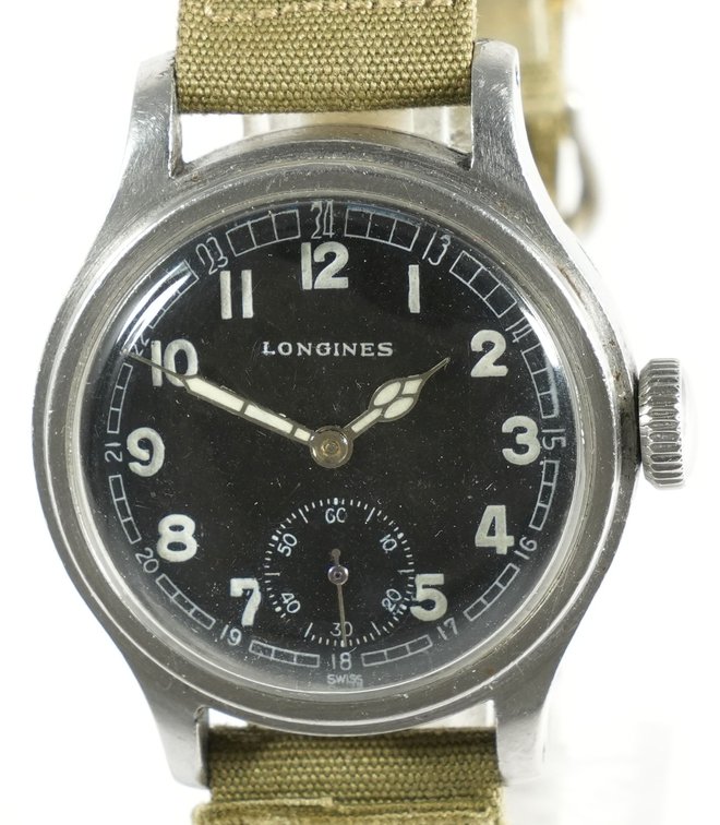 Longines WWII Dienstuhr Heer army watch, ref 22249, manual wind