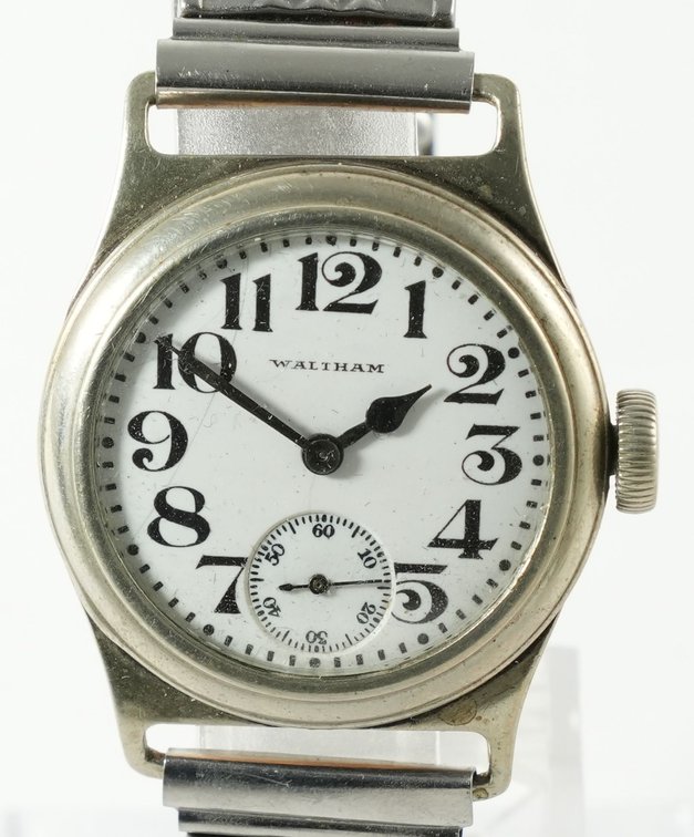 Waltham trench watch, manual wind