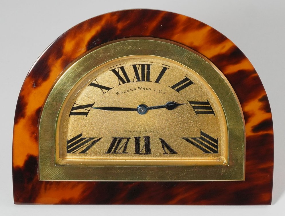 Walsar Wald 8-day travel clock w/Case