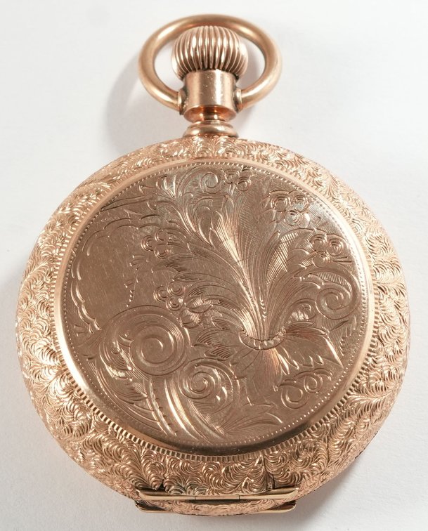 Waltham, pendant watch, 6S, 10K drum style HC