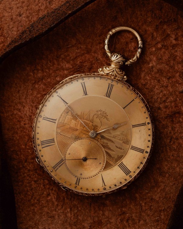 MI Tobias, 48mm, 18K, beautiful gold dial
