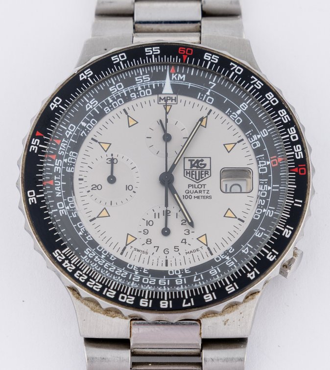 Tag Heuer Pilot Chronograph, quartz