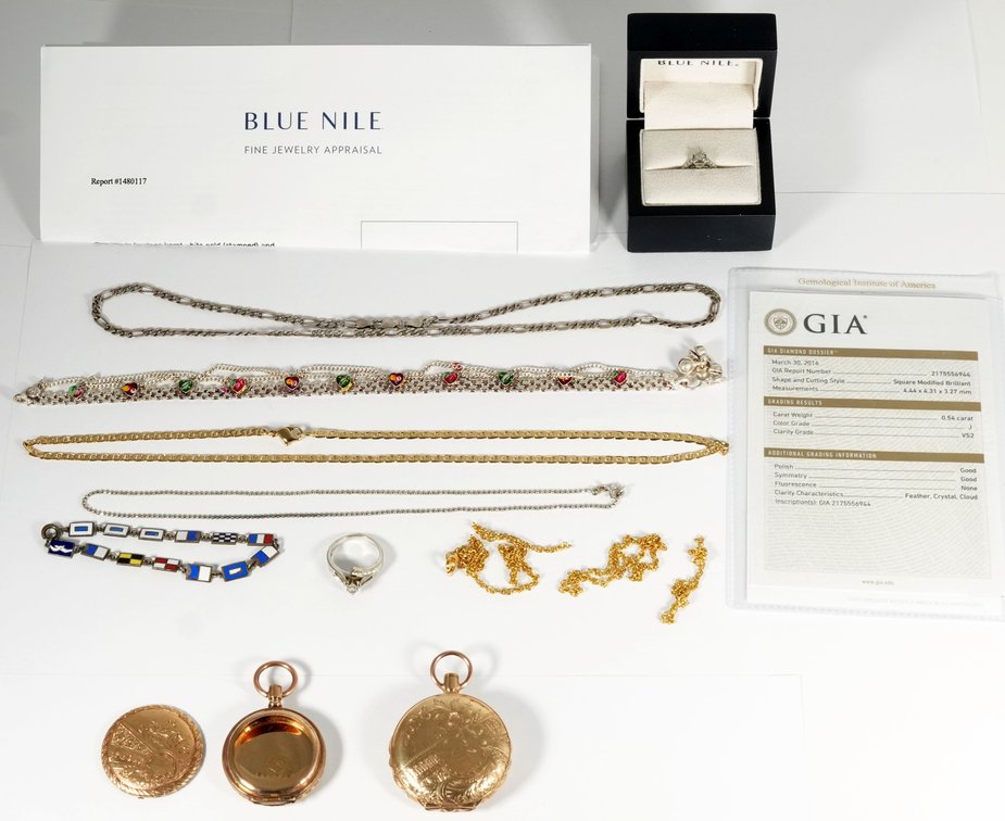Jewelry lot as pictured