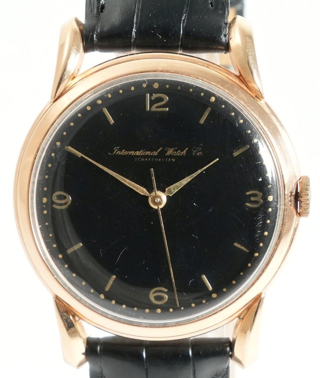 International Watch Co, manual wind in 18K