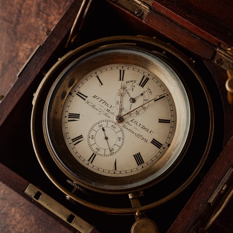 Wm Bond & Son, Boston, marine chronometer w/Alaskan survey provenance