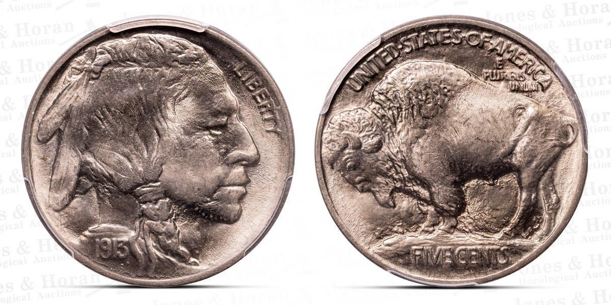 Buffalo Nickel, 1913 - type 1, PCGS MS66 w/CAC