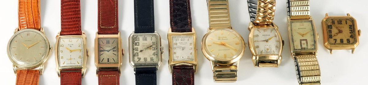 WW lot (9) Assorted American mechanical models, 5 run